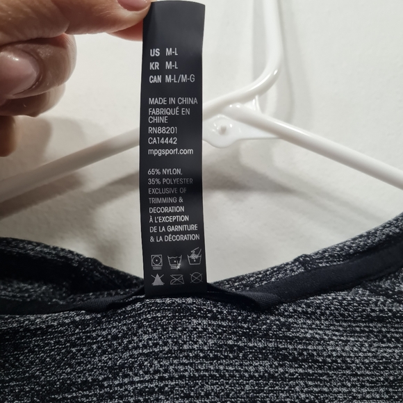 Betabrand x MPG Quarter Zip Hoodie Pullover Dark Grey/ Black Size M/L - Picture 10 of 16